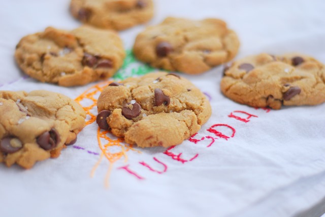 Brown Butter & Sea Salt Chocolate Chip Cookies