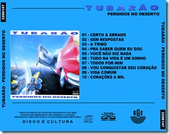 Tubarão - 1991 - Perdidos No Deserto - Capa Trazeira