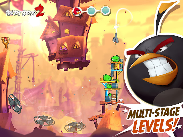 Features of Angry Birds 2 Mod apk v2.0.1 Unlimited Gems and Energy
