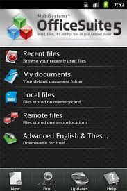 OfficeSuite Pro 5 ANDROID 1.5