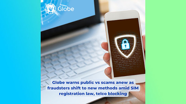 Globe warns public vs new text scams amid SIM reg law, telco blocking