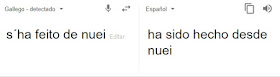 S'ha feito de nuey.  Tu m'aguardas ya.  Lo peito me brinca'n  tornarte a besar.