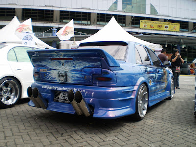 Extreme Wira autoshow car