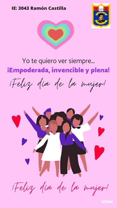 ¡Feliz día de la mujer!