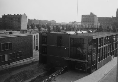 Het Batenburg gebouw (1951) aan de Bredestraat in Rotterdam