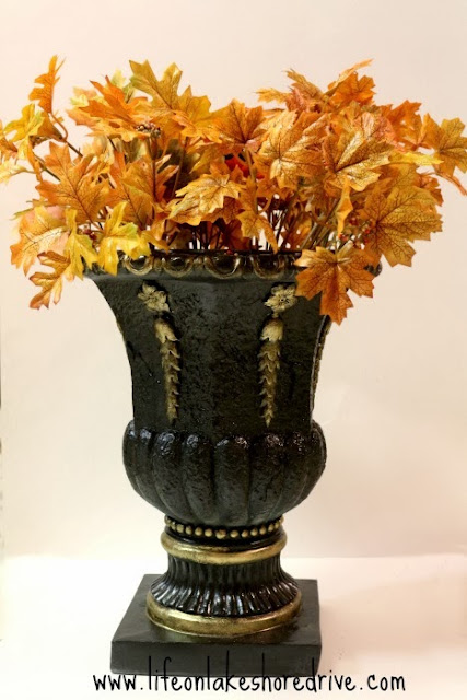 DIY Fall Decor Pumpkin Topiary Tutorial, How to make a pumpkin topiary     Life on Lakeshore Drive