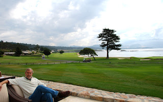 Wayne Dunlap Lodge at Pebble Beach Overlooking Golf Course California