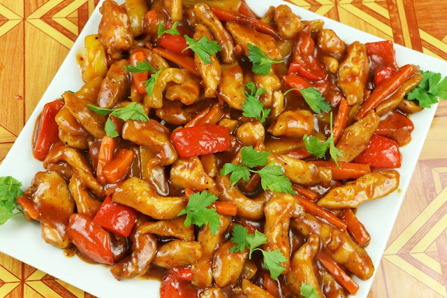 طريقة عمل كانتون الصيني بالدجاج وصفة دجاج سهلة وسريعة ستنال إعجاب الجميع مع رباح محمد ( الحلقة 617 )