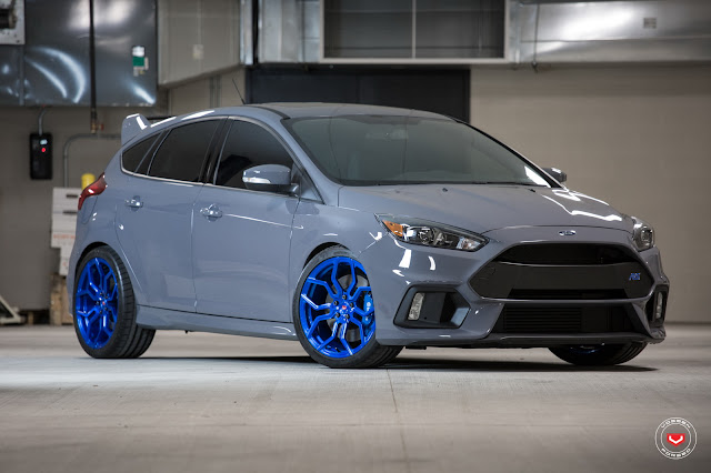 2017 Ford Focus RS on Vossen Wheels - #Ford #Focus #RS #Vossen #Wheels #tuning