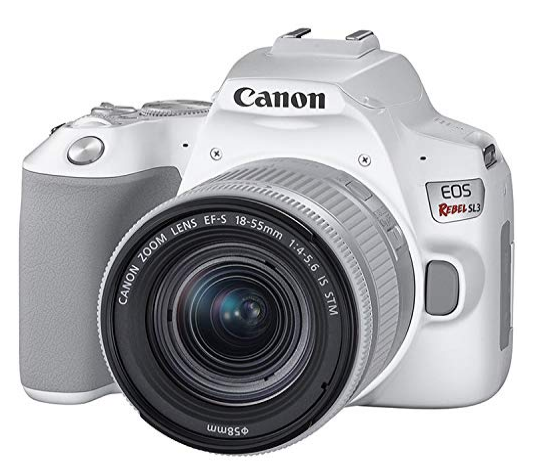 Canon EOS Rebel SL3 DSLR Camera (White) 