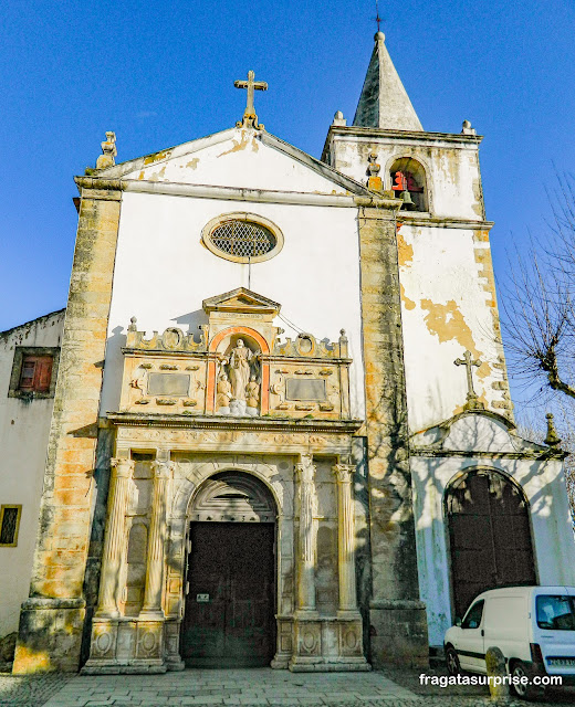 Igreja Matriz de Santa Maria de Óbidos em Portugal