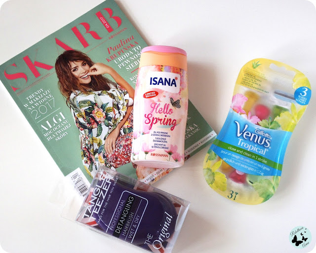 Haul wiosenny: Isana, Tangle Teezer, Gillette Venus Tropical