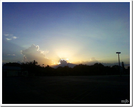 sunset