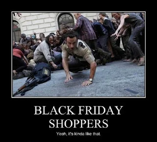 Black friday shoppers, yeah it's kinda like that. Hilarious Black Friday Meme