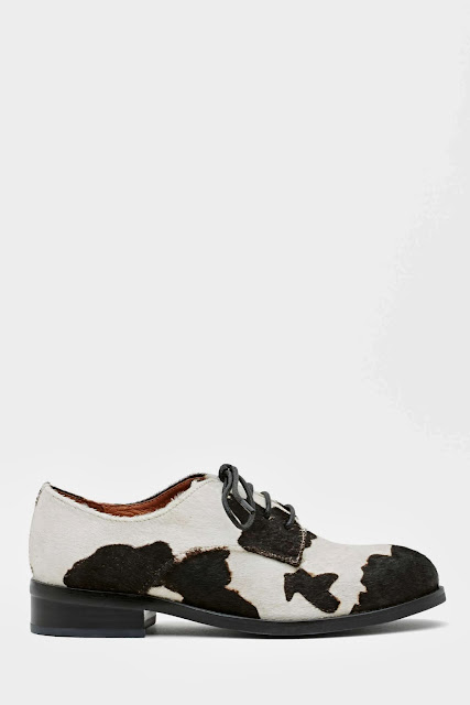 Jeffrey Campbell Cow Print Daltrey Flat