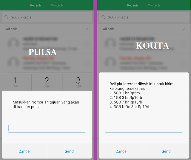 Cara Transfer Pulsa Tri Dengan Mudah