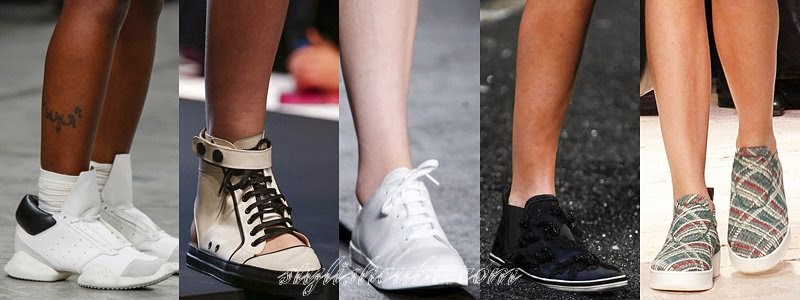 Spring Summer 2014 Women's Sneakers Fashion Trends