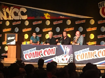 comic con comiccon nycc nyc x files aliens believe truth fox mulder skinner scully chris carter scifi sci fi