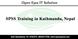 SPSS Training in kathmandu Nepal