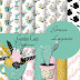 Kit Papel Digital Garden Cute gratis