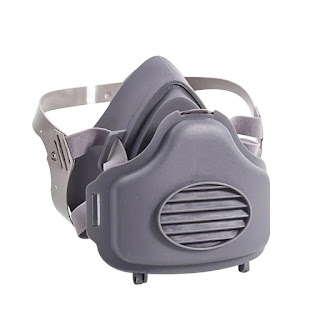 Anti Dust Respirator Filter Gas Mask Set Chemical Anti-dust Masks Industrial Paint Spraying Protective Mask Workplace Safety Good air permeability.