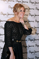 Sienna Miller in a Little Black Dress