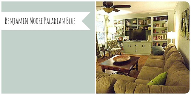 Benjamin Moore Paladian Blue (Life on Mars)