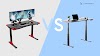 Comparison between gaming work area and regular work area | Gaming desks vs regular desks