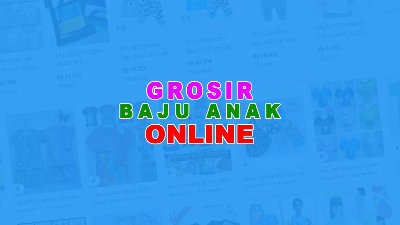 Grosir Baju Anak Online