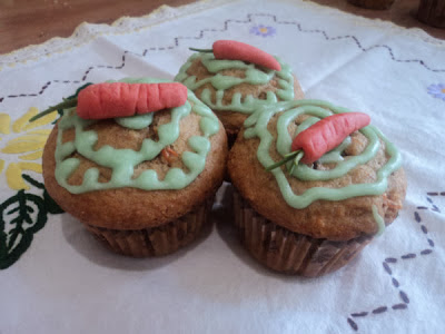 cupcake de zanahoria