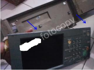 4 langkah Mudah Memperbaiki LCD dan Touch Screen Mesin Fotocopy