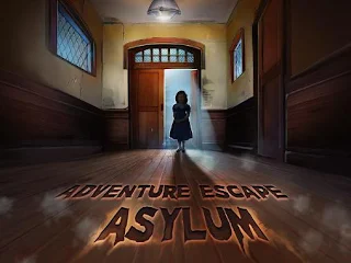 Screenshots of the Adventure escape: Asylum for Android tablet, phone.