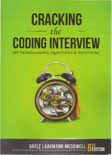 cracking the coding interview pdf