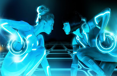 NSFW Tron Bodypaint Models