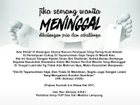 Bagaimana Jika Seoarang Wanita Meninggal Dikalangan Pria Atau Sebaliknya?