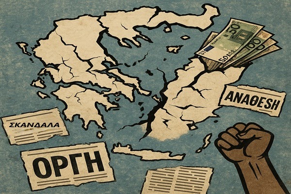 Ελλάδα 2025 – Ανάπτυξη στα χαρτιά, διαφθορά πάνω από τα κεφάλια μας.