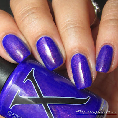 nail polish swacth of Vulcan by Baroness X