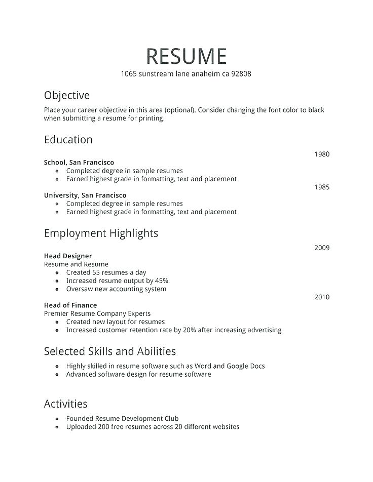 howto make a resume fatal how to resume download  2019