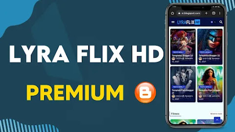 Lyra Flix HD Premium Blogger Template free download 