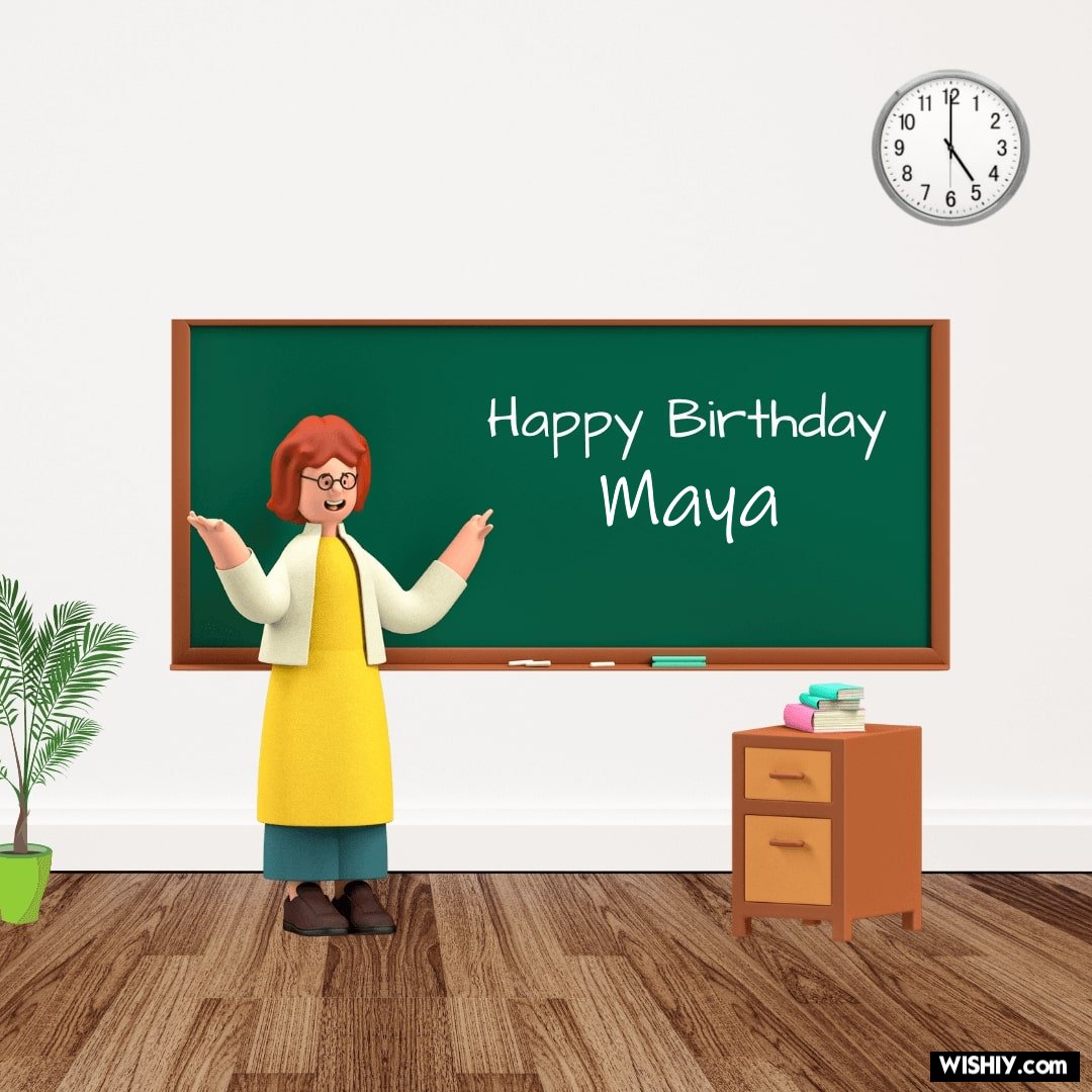 happy birthday maya images