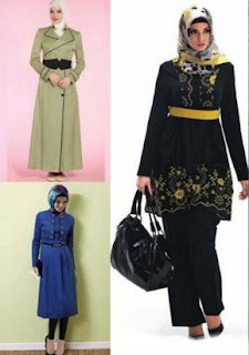  Baju  Tunik  Batik Atasan Untuk  Wanita Muslimah