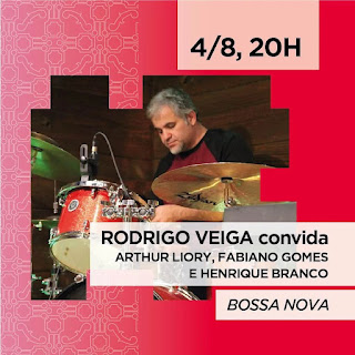 Dia 04-08 Rodrigo Veiga e convidados no Sesc Bistrô em Teresópolis