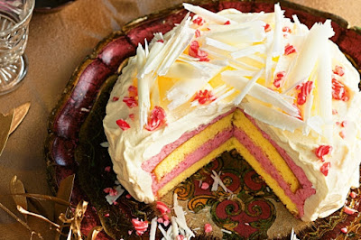 Strawberry blissmas cake Recipe