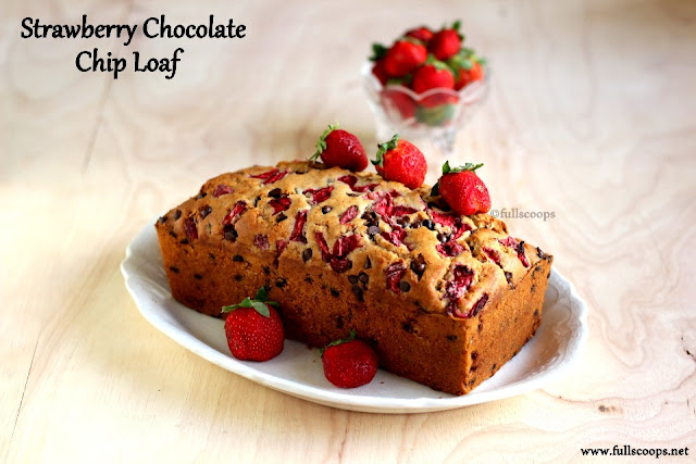 Strawberry Chocolate Chip Loaf