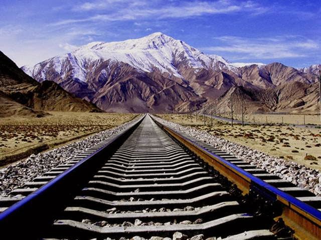 World's Highest Rail Track — Qingzang Railway, China