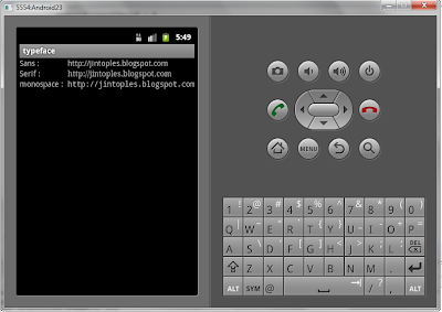 Membuat Aplikasi Android Mengganti Jenis Huruf / Font