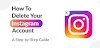 How to delete Instagram account