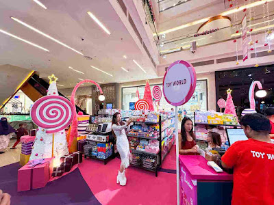 Avenue K Shopping Mall Sweetening Up Christmas With The Theme 'Candy Wonderland'