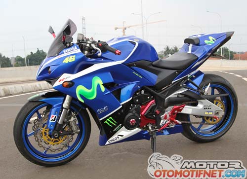 Modifikasi Yamaha YZF-R25 2014, Bergaya MotoGP