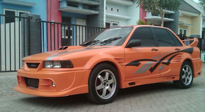 Foto modifikasi mobil sedan mitsubishi eterna